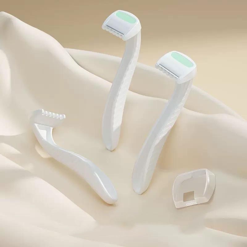 YS00015- --Dames Bikini Scheermes Scheerapparaat Privé Lichaamstrimmer Ideaal Voor Badkamers Wegwerpbaar Reis Veiligheid Scheren Haarverwijderaar