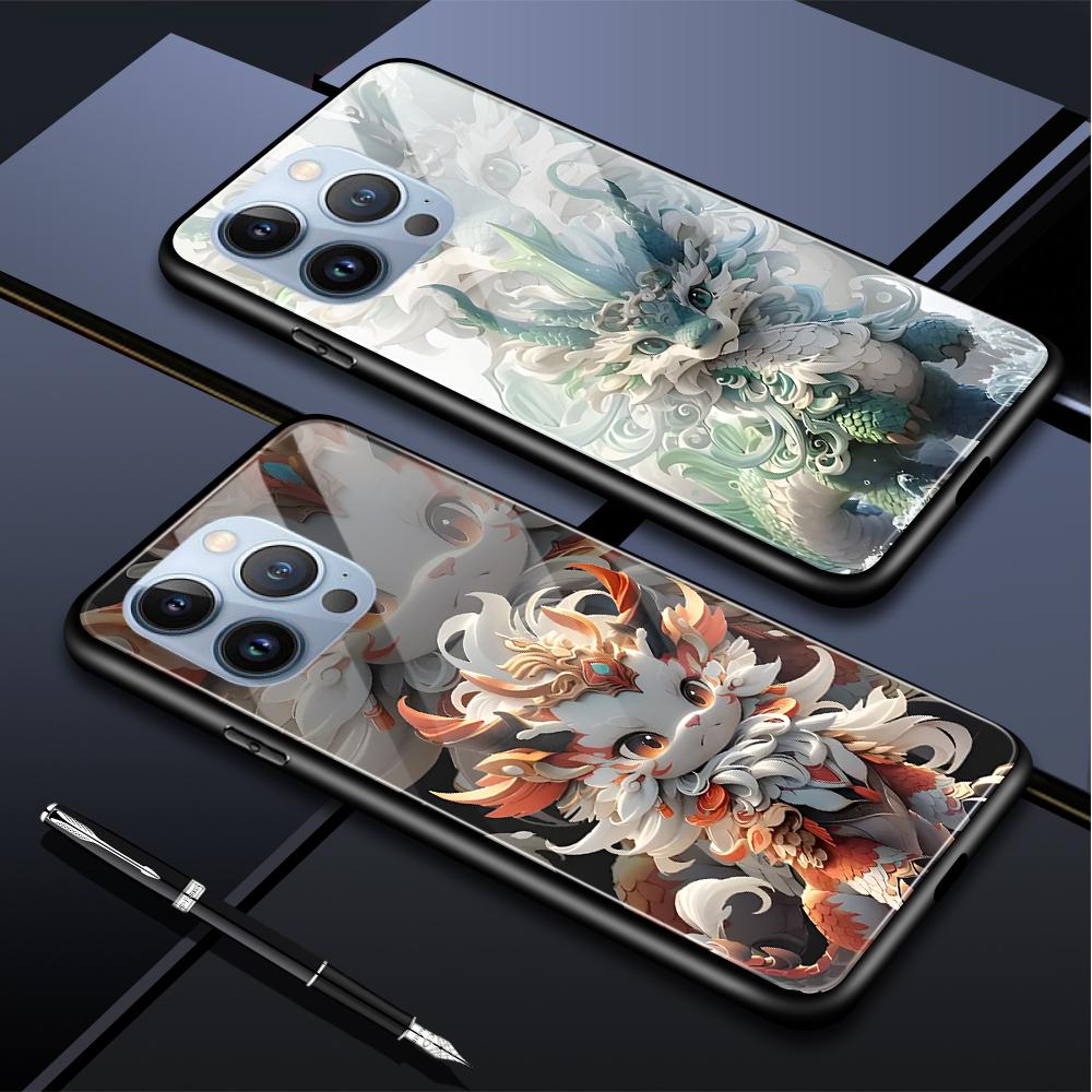 Tempered Glass Phone Case For OPPO Reno13 Reno14 Realme 11 12Pro 14 GTNeo6 C21Y C53 C75 OnePlus Nord2 NordCE3Lite Soft Edge Shockproof Smooth Shell