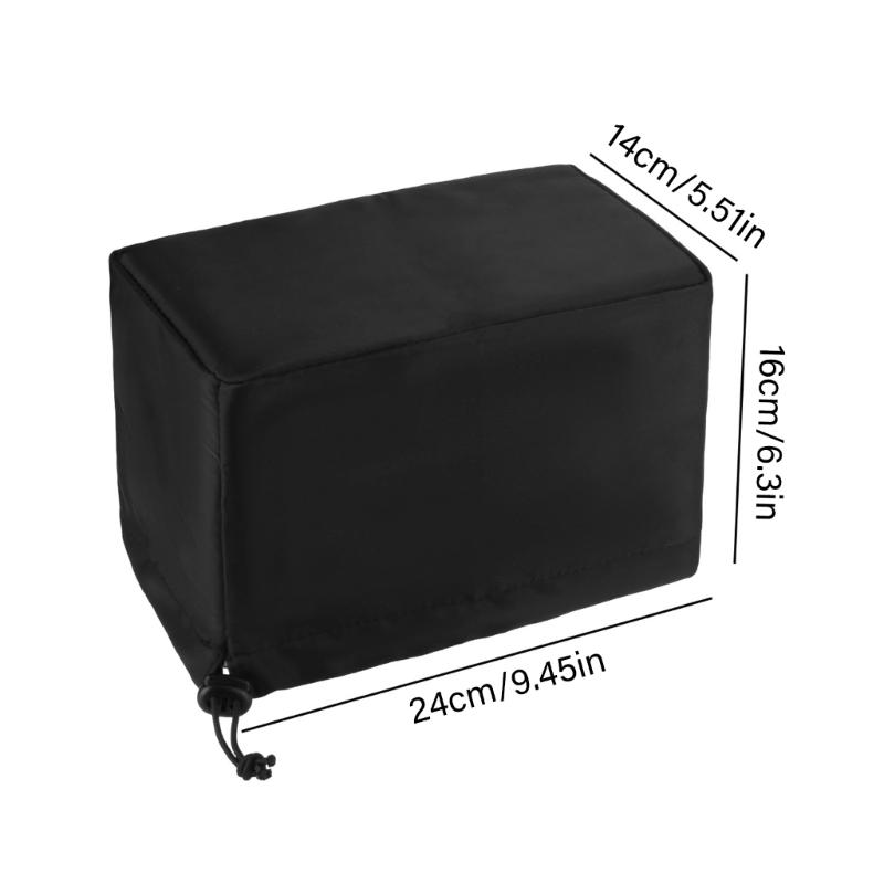 Nylon Protective Cover for Desktop Label Printers with Adjustable Drawstring and Universal Compatibility