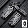 For Audi 8P Leather NEW Car Remote Key Case Cover Shell For Audi A3 8V A4 B8 B9 A5 A6 C7 A7 A8 Q3 Q5 Q7 S4 S6 S7 S8 R8 TT Holder Accessories