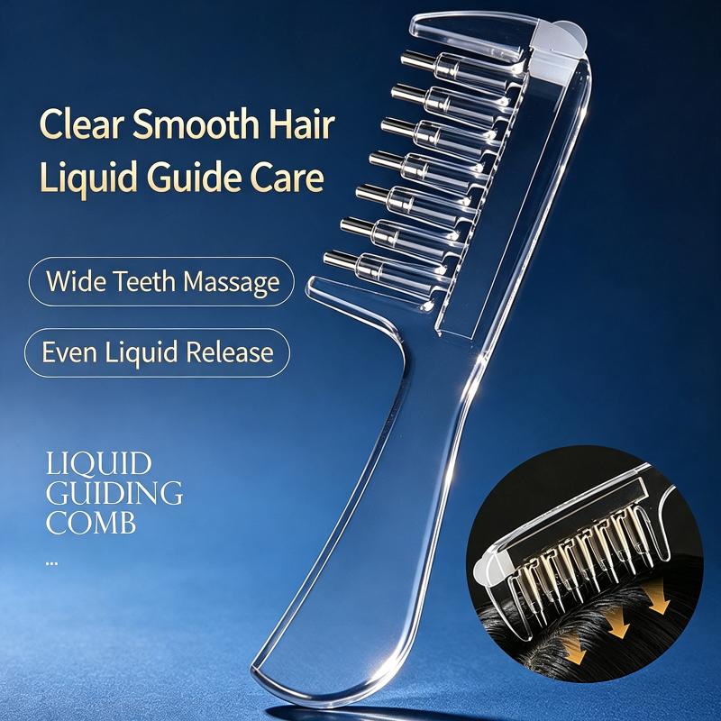 Multi-Function Mini Portable Head Applicator Anti-Frizz Scalp Nourish Hair Firming Applicator Anti-Static Hair Care