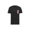 Originals GRAPHICS Y2K T Shirts Men's Black Crew Neck Moderate Straight Fit HC7185