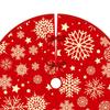 90cm Christmas Tree Skirt Base Cover for Indoor And Outdoor Use