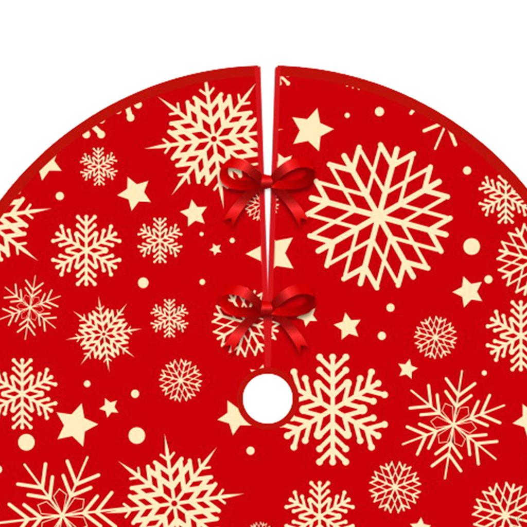 90cm Christmas Tree Skirt Base Cover for Indoor And Outdoor Use