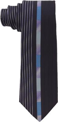 NISHIJINORI Nishijin Woven Necktie Regular Tie Panel 02 Dark Blue Mens (Nishijinori) NJ11-36