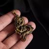 Vintage Men'S Stainless Steel Dragon Necklace Punk Hip Hop Necklaces For Men Stainless Steel Jewelry Party Anniversary Gift