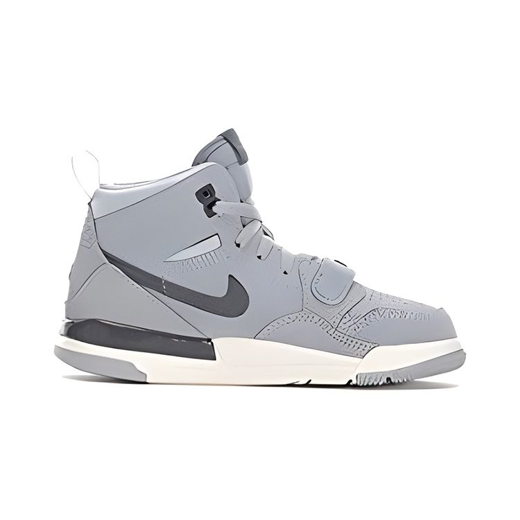 Jordan Legacy 312 Comfortable Lightweight High-Top Kids Basketball Shoes Kids Sneakers Gray AT4047-002