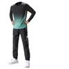 Mens Quick-Dry Running Set Long Sleeve Top Pants Gym Fitness Training Outdoor Workout