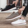 Mode Herr Casual Skor Mesh Sneakers Andningsbara Bekväma Utomhus Zapatos Mode Låga Slip On Herrskor 46 47 48 Stora Storlekar