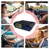 Solar Heads Up Display Vehicle Speed Monitoring Device Auto Digital Speedometer For Sedans RVs SUVs Trucks Drivers Fleet