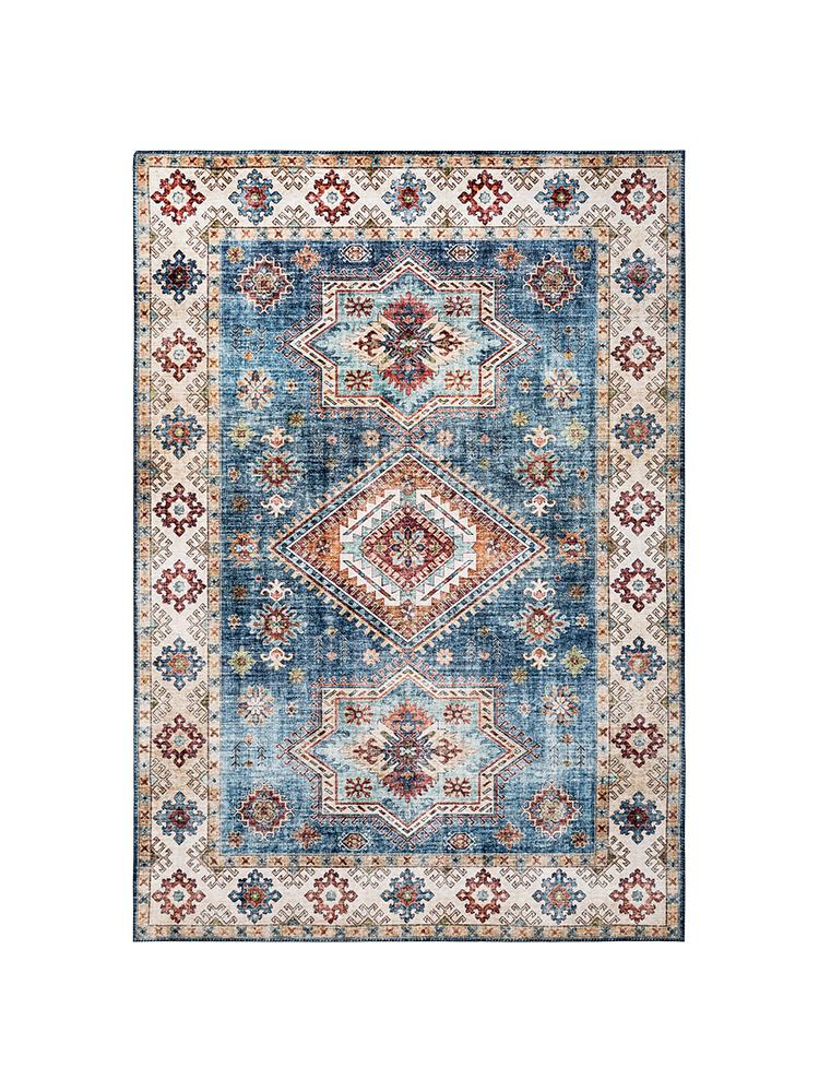Bohemian Style Living Room Sofa Coffee Table Blanket Bedroom Bed Full of Large Carpet Can Be Washed