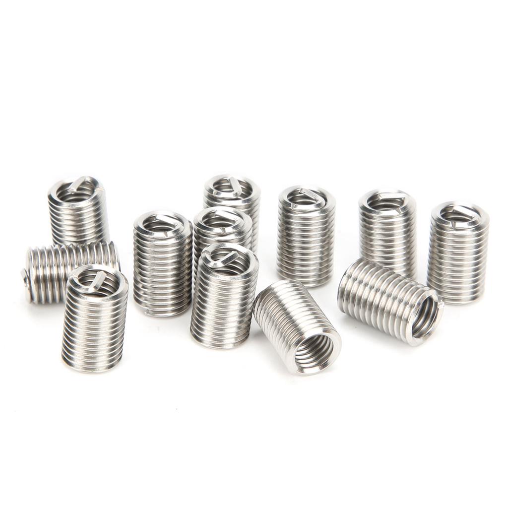 50Pcs Thread Inserts Wire Protection Sleeve Repair Tool Fastener US Standard 516in?18x3D