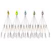 Paraplyriggar Fiske riggar 5-arms riggar Swimbait set med 4 blad