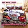 Cartoon Pattern Bedding Quilt Set Quilt Cover Pillowcase Home Decoration Birthday Gift (1 * Duvet Cover + 2 * Pillowcase, Without Core)