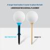 5lots Durability Fluorescent Golf Tees Heavy Type Reduces Friction Golf Tees for Improved Shots