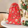 Snowman Xmas Present Sack Large Capacity Candy Bag New Bronzing Christmas Bag  Xmas Gifts