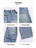 Jeans larghi autunnali per bambina - Nuova collezione 2025 per bambini