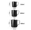 Stainless Steel 304 Milk Frothing Pitcher with Scale - Coffee Latte Art Cup and Milk Frother Jug