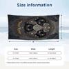 Starry Night Cat Garden Theme Quick Dry Beach Towel Custom Name Text Print Large Sand Resistant Towel Beach Vacation