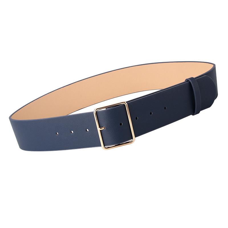Women's belt simple versatile pants dress wide belt with coat trench coat waist seal