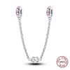 Lucky Unicorn Safety Chain copper Authentic Colored Zircon Boy Girl Charm Do It Yourself Jewellery Making Ideal For Bracelets Bangle