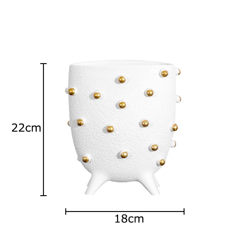 

Abstract Geometric Resin Vase Table Decoration Artificial Flower Decorative Flowers Arrangement Vases Room Aesthetic Decor