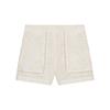Zaprha 2025 Summer New Outer Wear Casual Thin Hollow Embroidered Bermuda Mid Waist Shorts 4786106