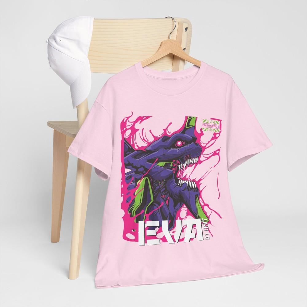 Tshirt Neon Genesis Evangelion Shinj Asuka Eva Unit 01 Anime Mecha 90s Japan