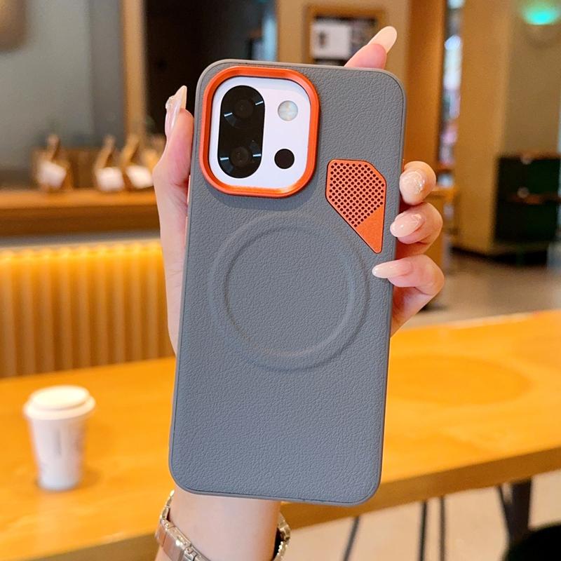 

Чехол для OnePlus 13T Жесткий ПУ Магнитный Беспроводная Зарядка Защитная Задняя Крышка Чехол для OnePlus13 One Plus 13 13R 13S Корпус Телефона OnePlus 13T серый