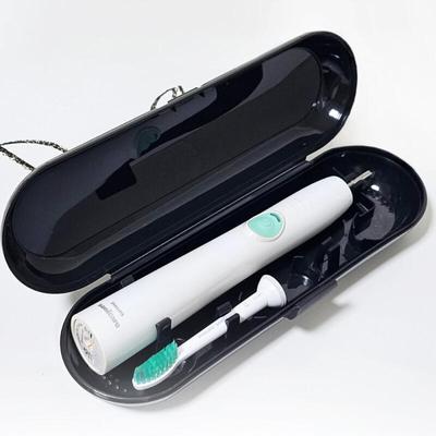 Reise Elektrische Zahnbürste Etui Aufbewahrung Halter Tragbarer Ständer Schwarz