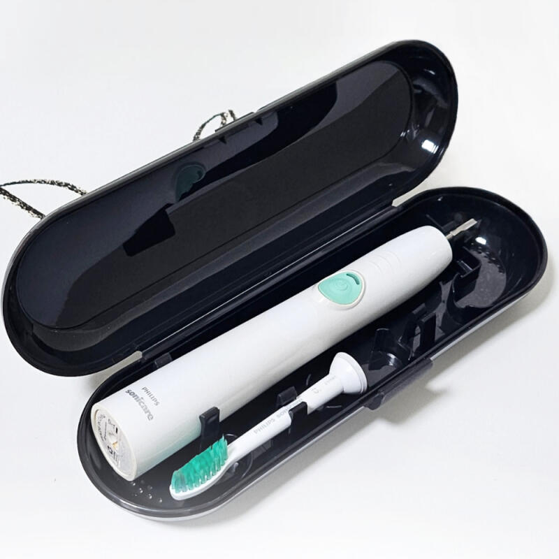 Travel Electric Toothbrush Case Storage Holder Portable Stand Black