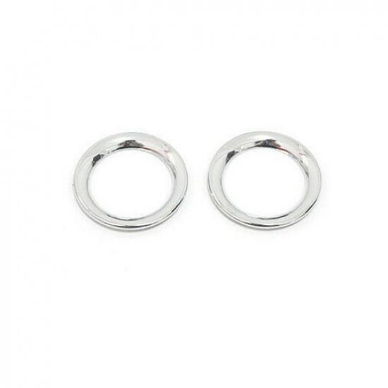 2x Front Door Speaker Ring Trim for Jeep Grand Cherokee 2011+ Accessories Chrome