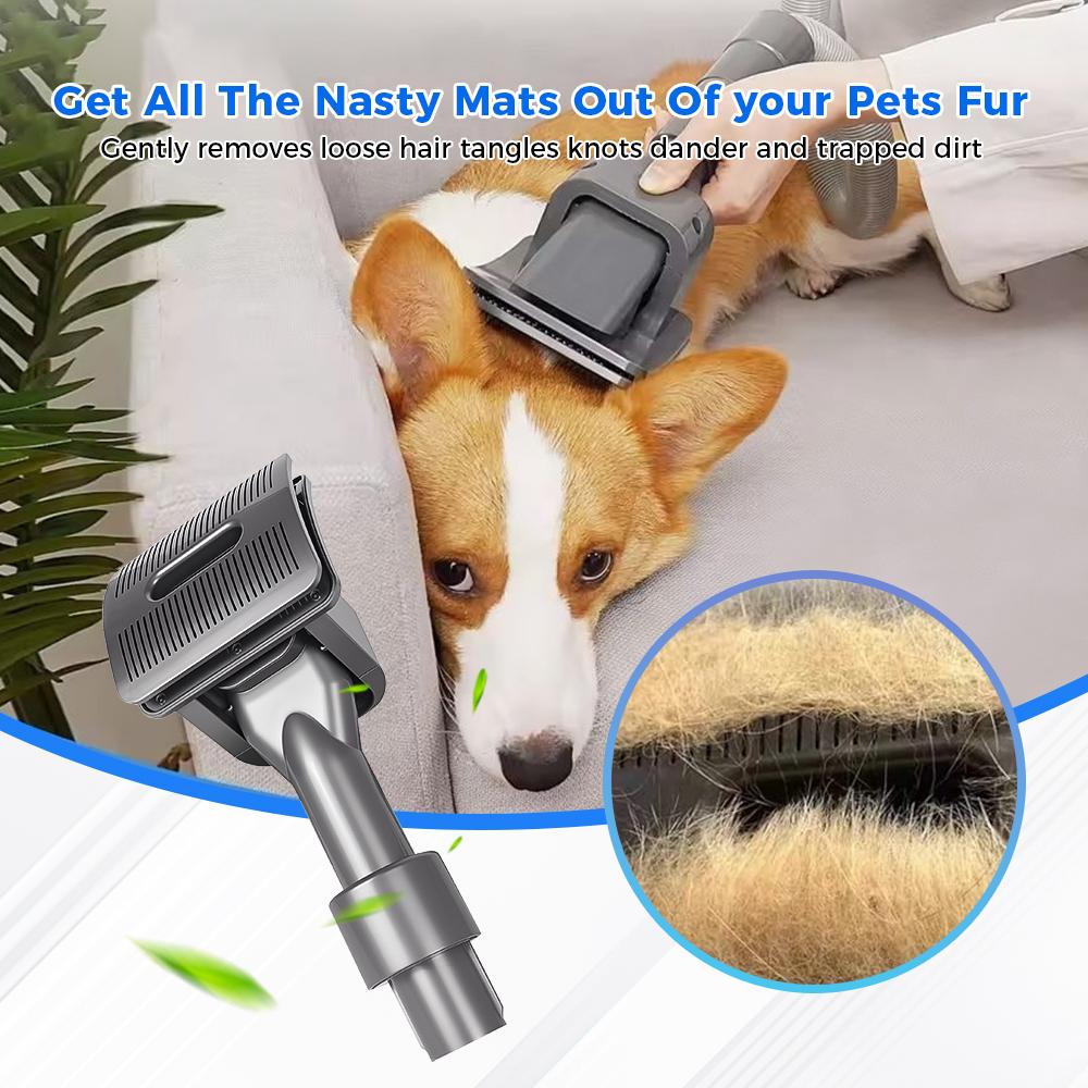 Hair Brush For Dyson V7 V8 V11 V11 V11 V11 Vacuum Cleaner Accessories Dog Cat Pet Bed Brush Groom Hair Removal Spare Parts