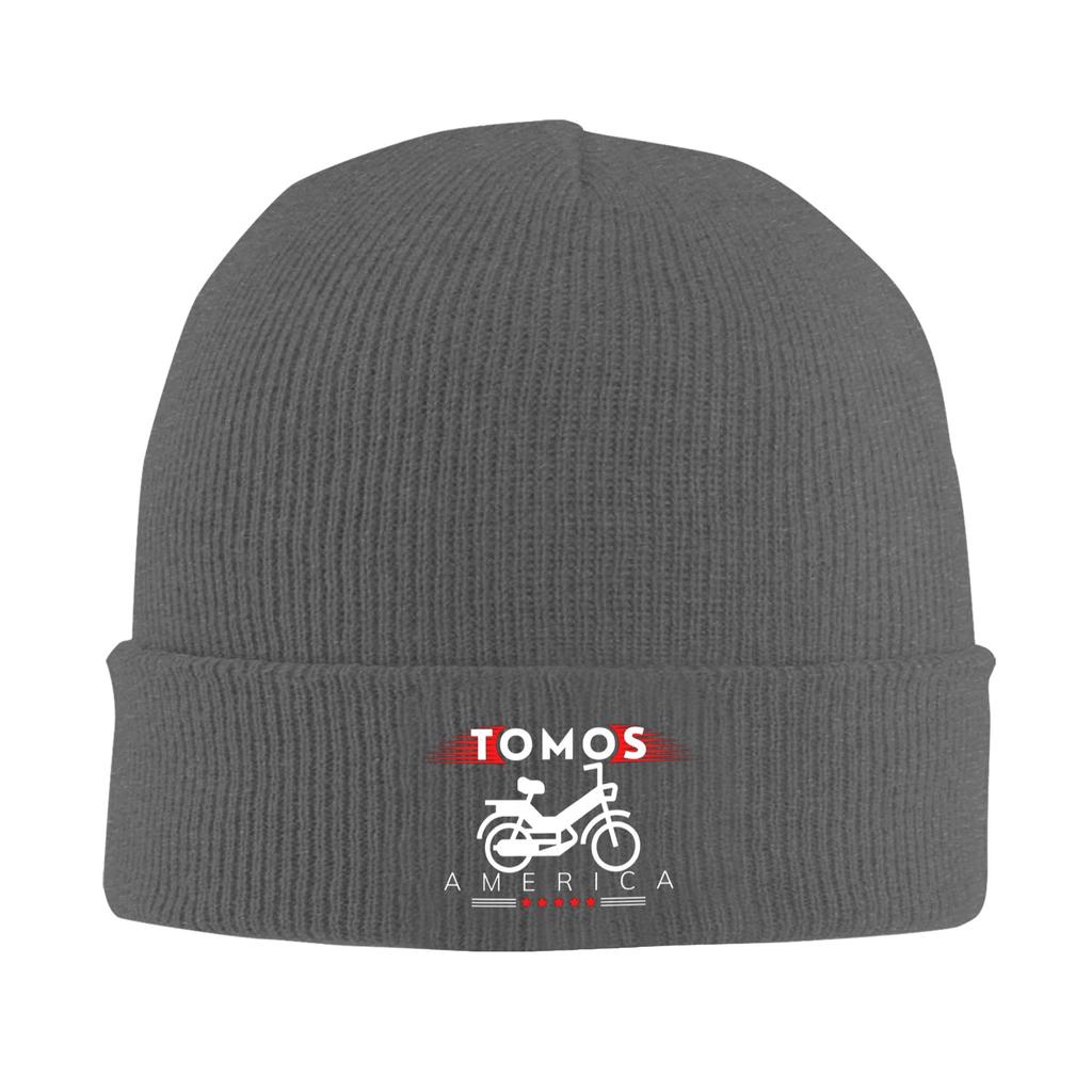 Tomos american, Tomos moped Warm Knitted Cap Winter Knit Bonnet Hat Skullies Beanies Hip Hop Caps for Unisex