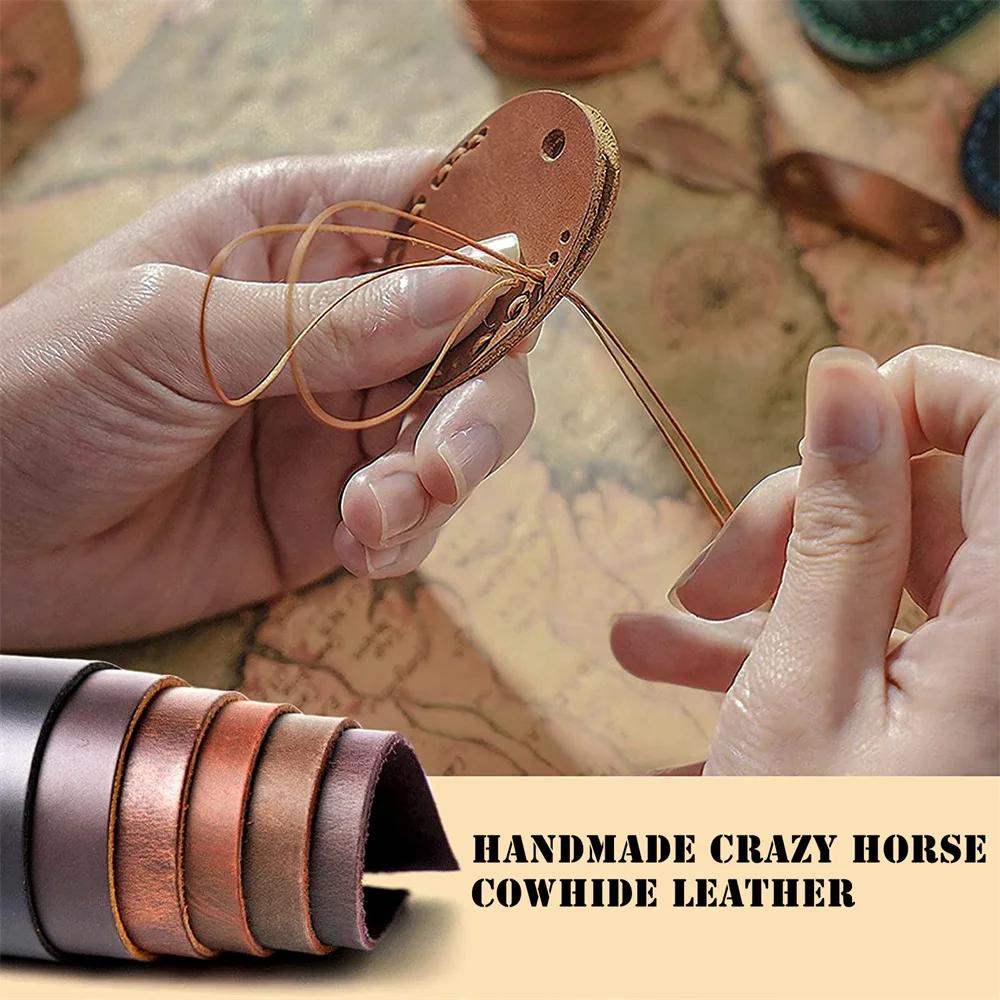 For Apple Air Tags Protective Case Retro High Quality Leather Keychain For Apple Anti-lost Tracker Locator Device Accessories