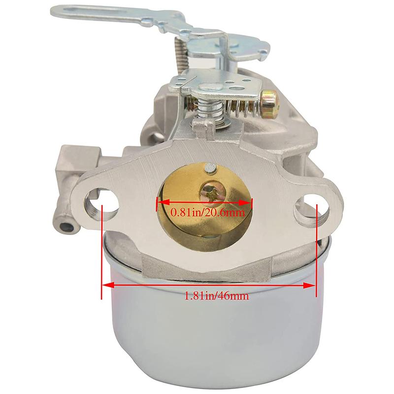 640084B Carburetor Carb for Tecumseh 5HP MTD 632107 640084 Toro 521 Snow Blower HSSK50 HS50 LH195SA -80B6