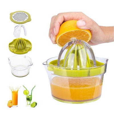 Plastic Hand Press Juicer Portable Fruit Juicer Multi-functional Manual Juicer  Household Use