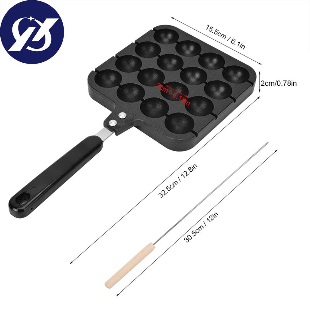 Non Stick Takoyaki Grillpanna Tallrik Matlagning Bakformsbricka