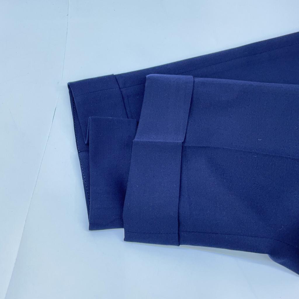 Gabriele Pasini [Excellent Condition/Domestically Authorized] JG16728Q Marzotto Incase Wool 3B Single Breasted Lapel suit setup 48 NavyUsed