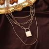 Suit Necklace Personality Fashion Pride Charm Jewelry Temperament Elegant Five Element Light Bead Chain Necklace