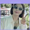 Cat Eye Sunglasses Women Uv400 Fashion Retro Oversized For Outdoor Travel