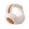 Winter Fuzzy Earmuff Cute Fluffy Faux Fur Earmuff Foldable Furry Ear Warmers for Women Men Girls Boys Jogging Skiing