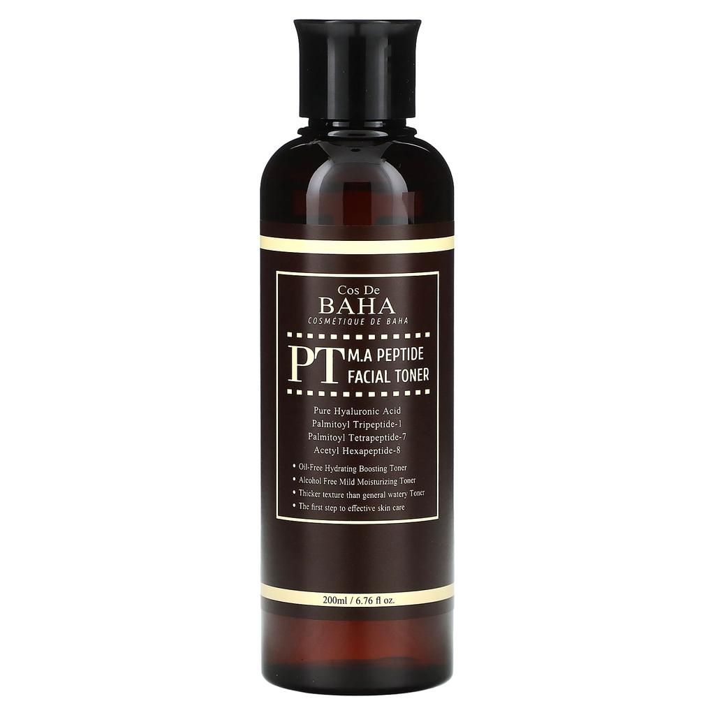 Massachusetts, Peptide Facial Toner, 200 Ml (6.76 Fl Oz)