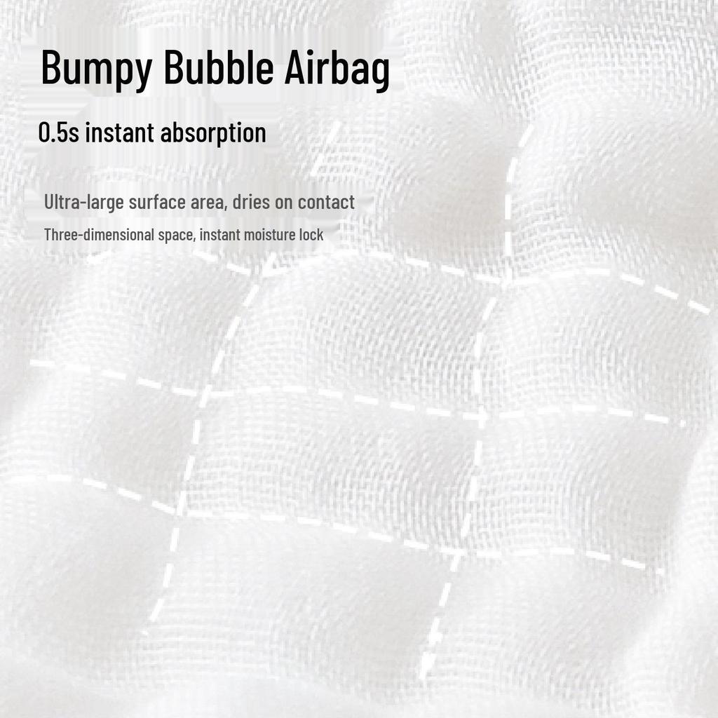 6-Layer Bamboo Cotton Bath Towel with Border