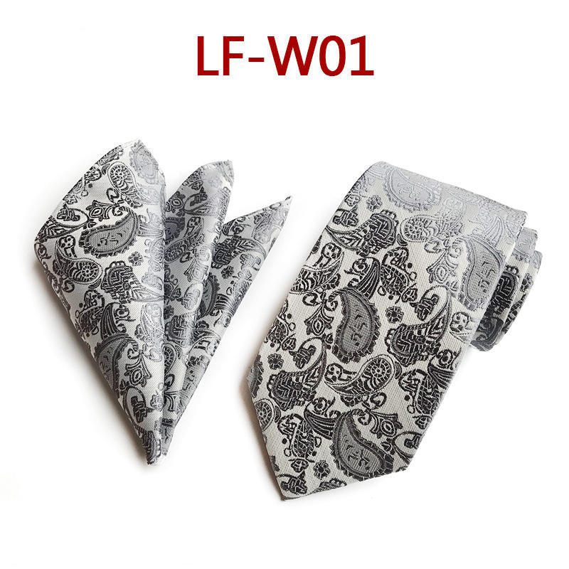 Polyester Material Fashion Suit Waist Tie Plus Pocket Towel Set