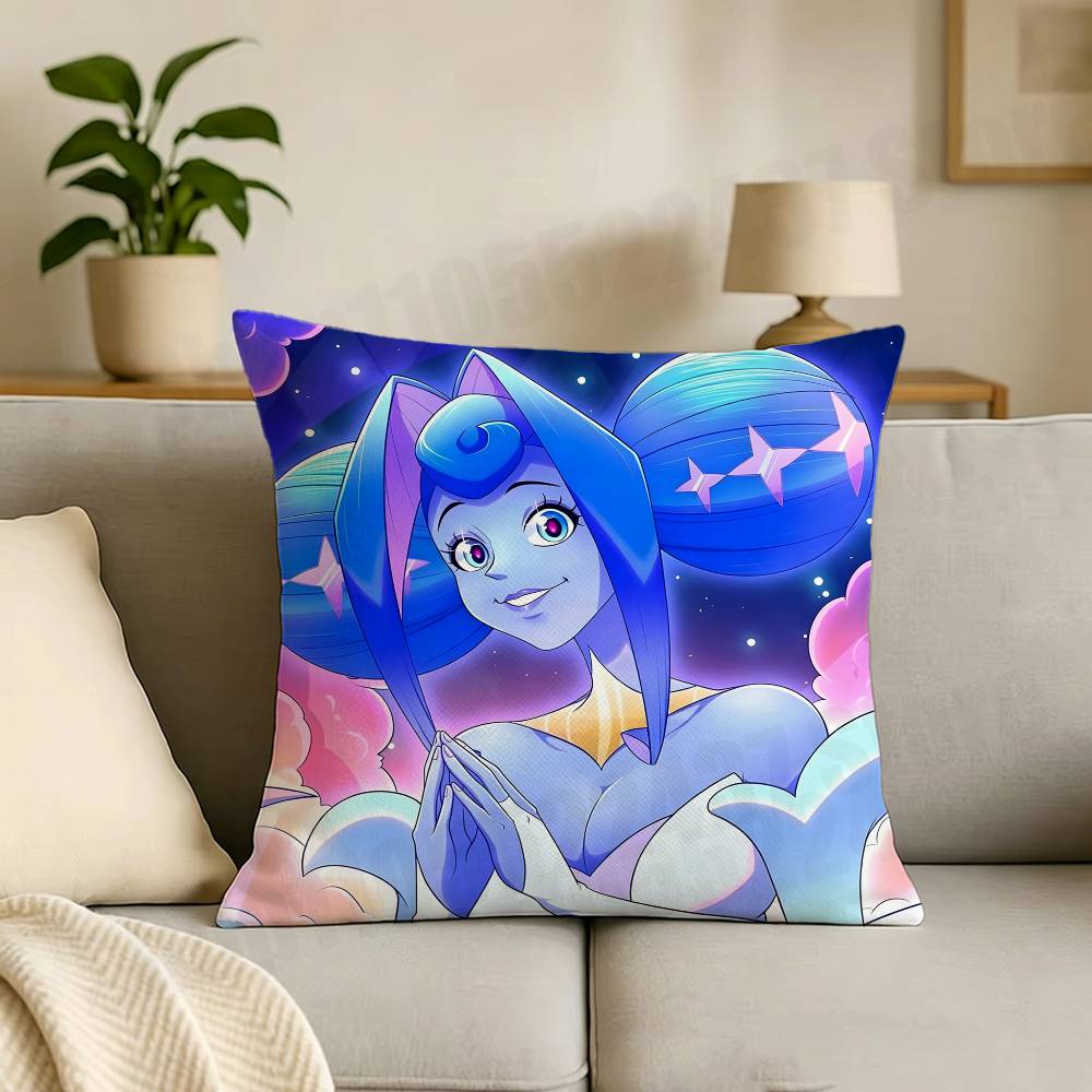 Cartoon KKnights of GGuinevere Cartoon Printing Pillowcase Customized Pillow Cover for Sofa Home Decor