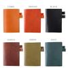 A5 size notebook genuine Tochigi made in Japan cover, leather, leather, [HBNC-047C] (orange)