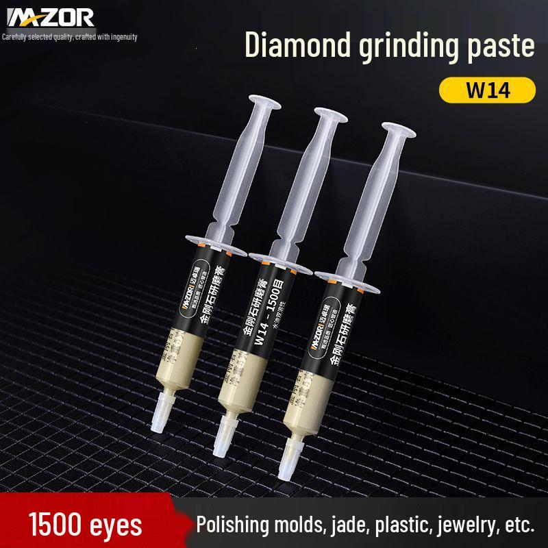 Diamond Grinding and Polishing Paste Set for Metal, Jade, and Emerald Surfaces