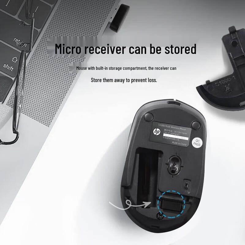 HP S1000 Plus Kabellose Maus