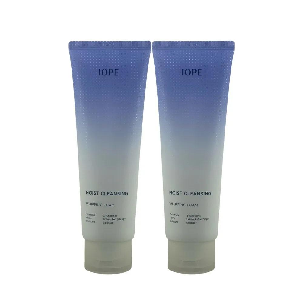 Iope Moist Cleansing Whipping Foam 180ml 2pcs